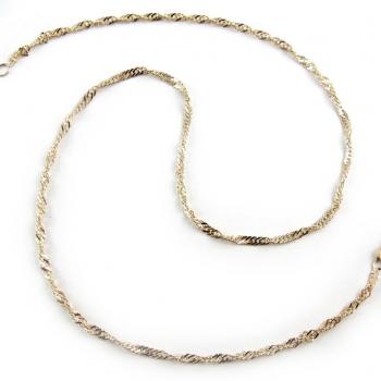 Cadena Elegante 'Singapur' 40 cm en Oro