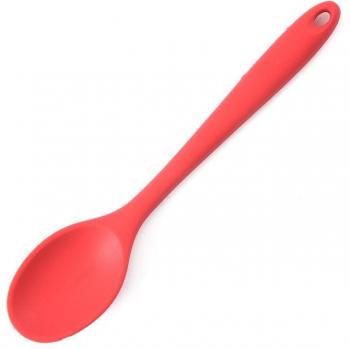 Cuchara de silicona pequeña para ensalada bebé