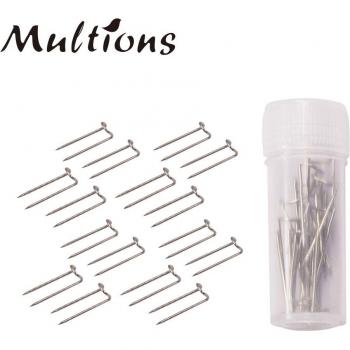 Herramientas de Costura - Alfileres en U de Acero Inoxidable - 20 Pcs