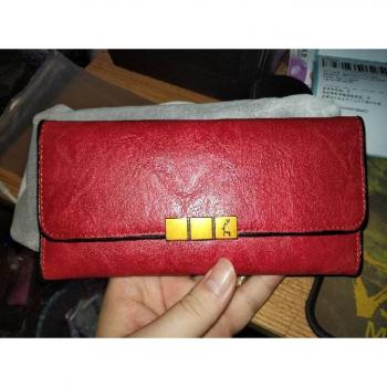 Vintage Postman Style Women's Long Wallet - Medium Capacity Card Holder 438