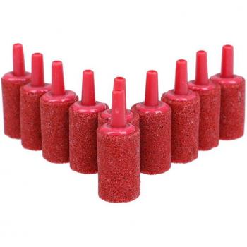 Cylinder Bubble Aerator Stones - 10 Pack for Aquariums
