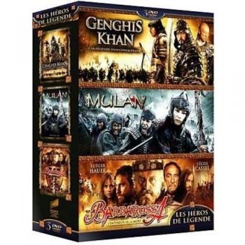 Genghis Khan - Mulan - Barbarossa - Coffret