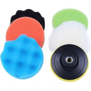 Premium 3 Sponge Polish Pad Set – 6 Pieces
