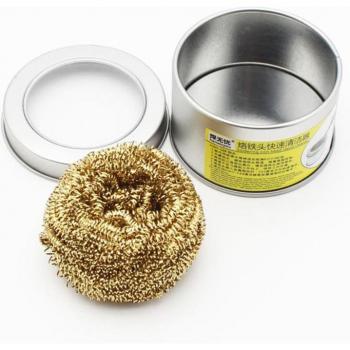 Brass Wire Sponge Solder Tip Cleaner