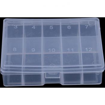 Compact 10-Compartment Fishing Tackle Organizer