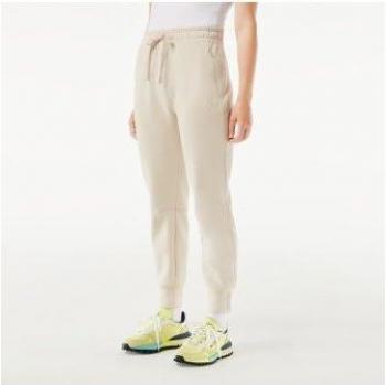 Pantalón largo Lacoste Logo beige mujer talla 38