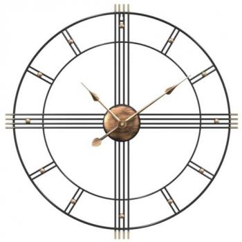 Horloge Murale Ø60 cm Fer Noir