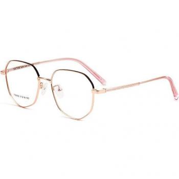 Gafas Poligonales de Acetato y Metal para Hombre y Mujer