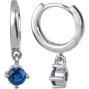 Pendientes de Plata 925 con Circonita Ruby