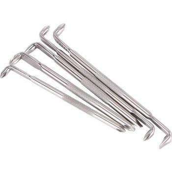 Magnetic 90° L‑Angle Screwdriver Set – 5 Pieces (Phillips/Flat) by Broppe