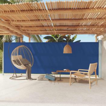 Ecran de Jardin Intimité Extérieur – Auvent Latéral 180x600 cm Bleu