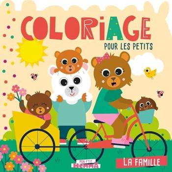 Mon p'tit hemma - coloriage pour les petits - la famille