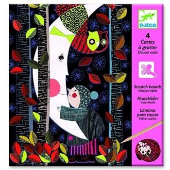 Cartes à gratter Douces nuits