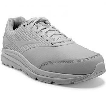 Brooks Addison Walker 2 Men's Wide‑Fit White Walking Shoes – 10.5 EE