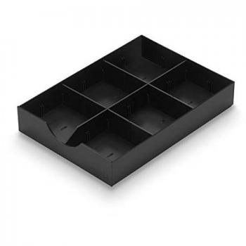 Styrodoc System-Schuhschublade schwarz