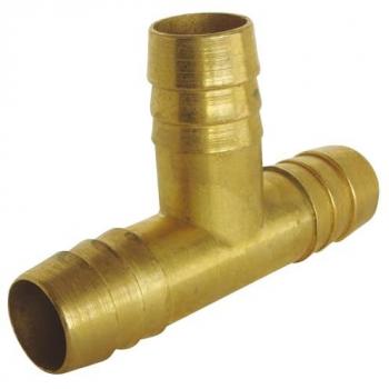 Ayor - Raccord cannelé Té égal - Pour tuyau d'arrosage Ø12mm