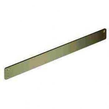 Dormakaba Montageplatte für Gleitschiebetür G-N XEA Weiß P210 H.40mm