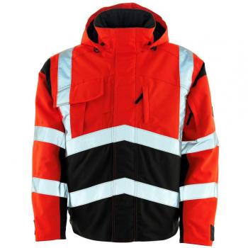 Pilotjacke Camina Safe Young – S – Rot/Dunkelanthrazit