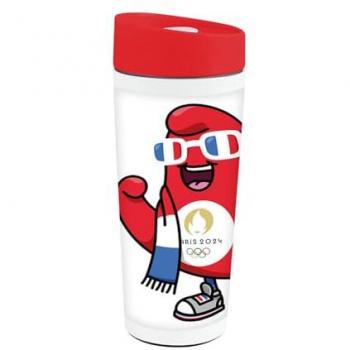 Olympic Paris 2024 Mascot Insulated Water Bottle – 350 mL