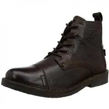 Levi's Track, Bottes Motardes Hommes, Marron, 40 EU