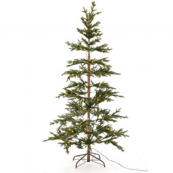 Árbol Verde Iluminado BB Home 210 cm