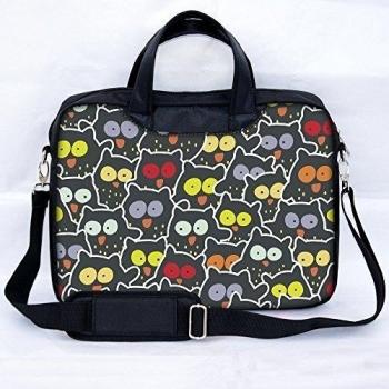 Bolsa de Transporte Impermeable para Laptop 17-17,3 con Manga y Cierre Seguro