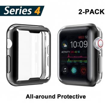 Yolin [2-Pack] TPU Screen Protector for Apple Watch Series 6/SE/5/4 44mm