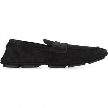 Dolce & Gabbana Men's Black Loafers Size 9.5 US Classic Leather