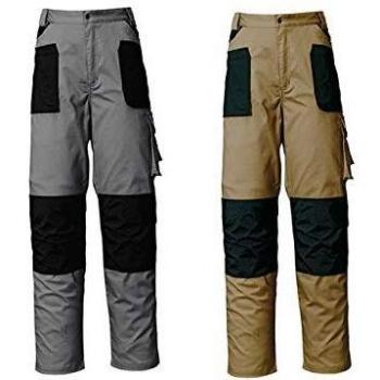 Pantaloni lavoro Issaline 8730B 080 S STRETCH LINE Grigio e Nero