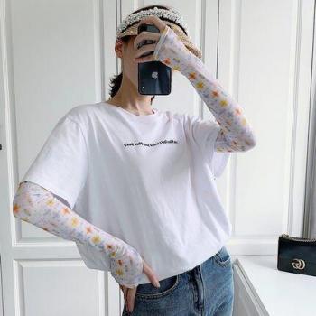 Gants d'été pour femmes, 1 paire, motif de dessin animé