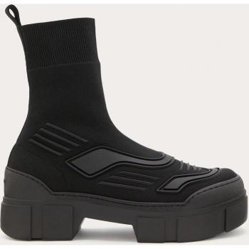 Vic Matié Sock Ankle Boots, Women's, Black, Size 6 UK