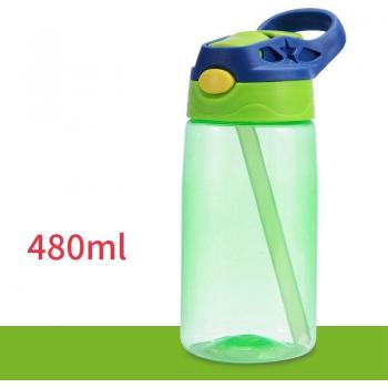 4 Color BPA-Free Baby Water Bottle with Straw - 480ML