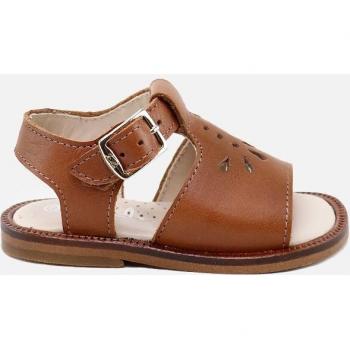 Sandalias de cuero para bebé, diseño retro