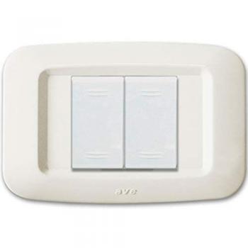 Ave Placca Yes Tecnop.Luc. 2M Aff.Blanc  45PY02BP