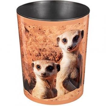 Läufer Papierkorb Erdmännchen, 13 Liter, PP
