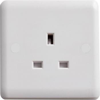 Deta 13A Unswitched Socket 1-Gang