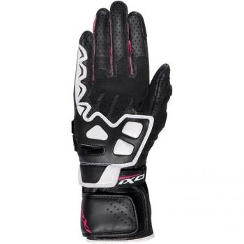 Guanti Moto Racing Ixon GP5 AIR Lady Nero Bianco Fucsia taglia XL
