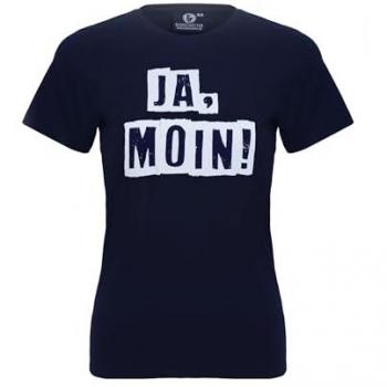 Schietwetter T-Shirt Damen Ja Moin, 100% Baumwolle