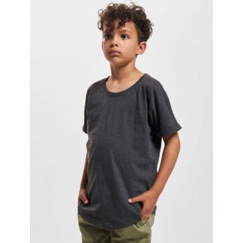 Tricou băieți cu manșete lungi Urban Classics - Gri