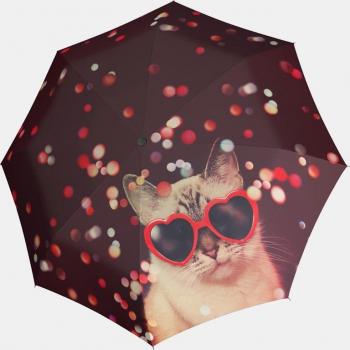 Paraguas plegable abre y cierra Doppler Lovely Cat