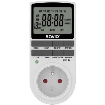 Timer Savio AE-03 CEE 7/5