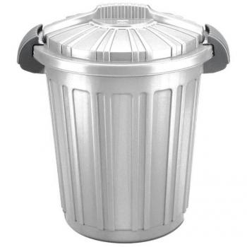 Bidone universale Aurora 23lt Grigio Chiaro