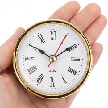 2-1/2 Quartz Round Clock Head Insert