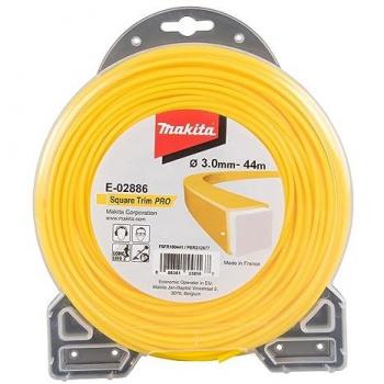 Makita Square Trim Pro Yellow Grass Trimmer Line (3mm, 44 meters)