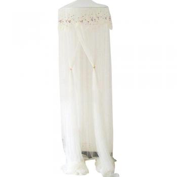 Tente de lit anti-moustiques pour fille avec accessoire suspendu