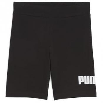 Leggings Corti PUMA ESS No. 1 per Ragazze, Nero, Comodo e Stretch