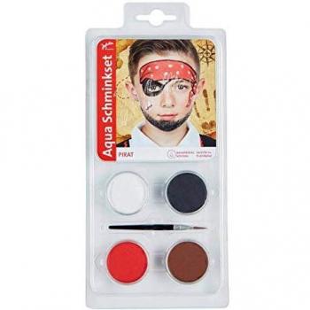 Jofrika Aqua Schminkset Pirat 4-Farben-Edition