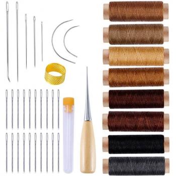 Herramienta Completa 38 Uds. para Manualidades en Cuero DIY