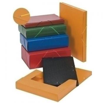 CARPETA PROYECTOS CARTON FORRADO L.3 CM VERDE