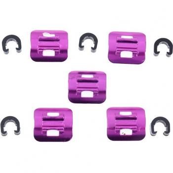 5Pcs Brake Cable Fixed Clamp for Mountain and Road Bikes